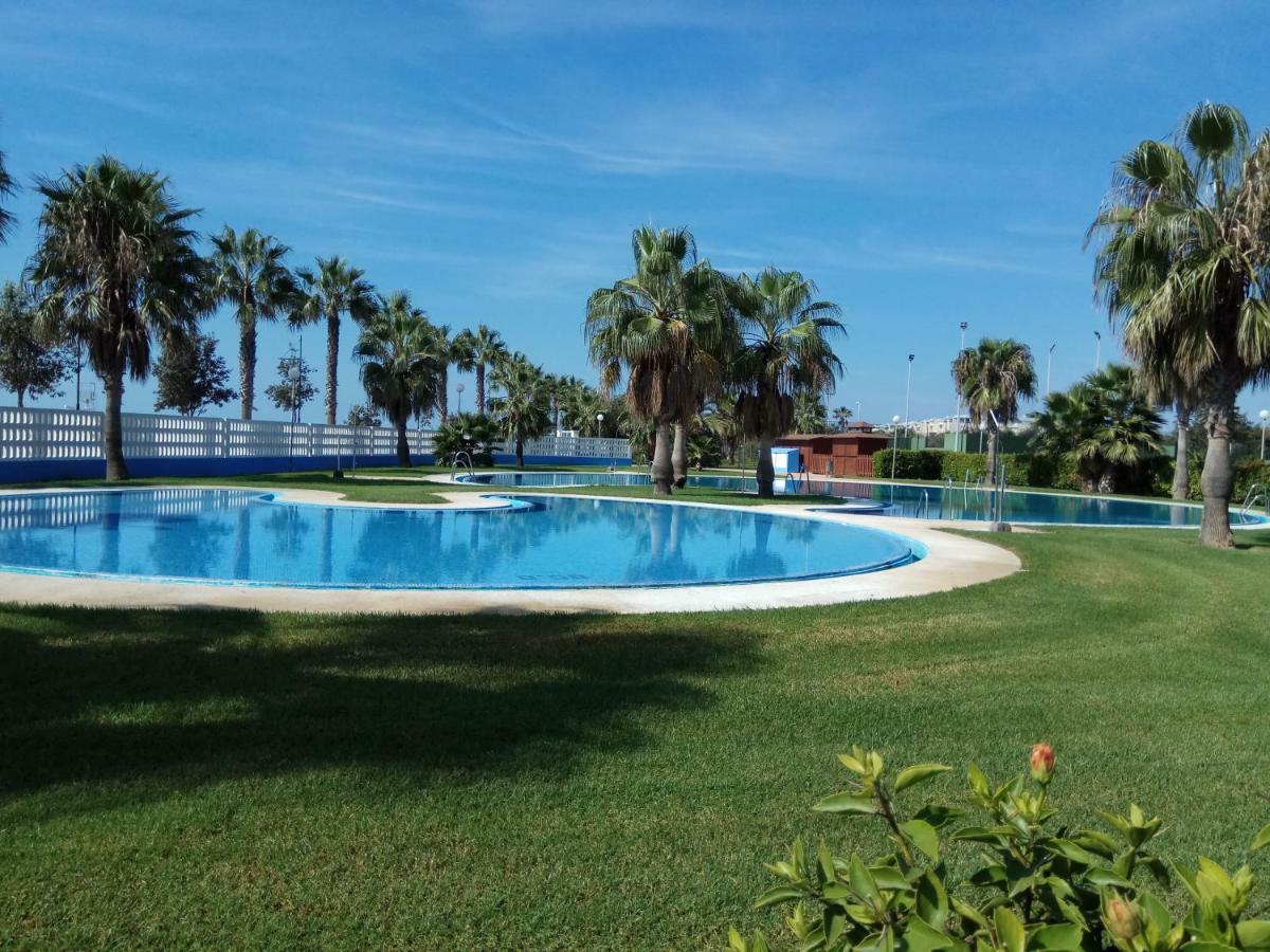 Apartamento Almerimar Primera Linea De Playa Esterno foto